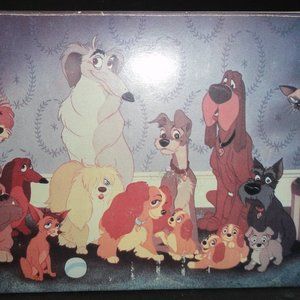 Authentic Walt Disney Classic Ladt and the Tramp Coffee/Tea/ Hot Chocolate Mug